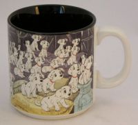 Disney 101 DALMATIANS Movie Coffee Mug - Japan
